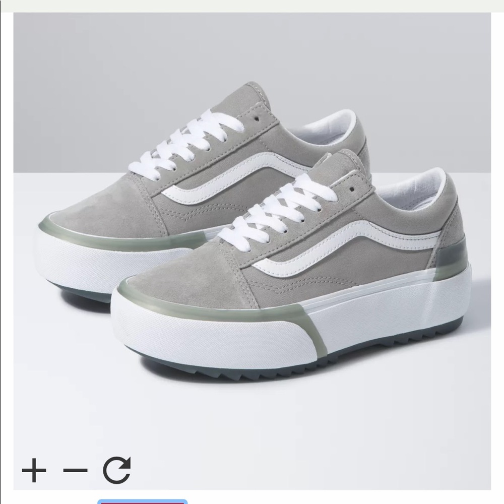 NWT VANS OLD SKOOL STACKED PLATFORM SIZE 9.5